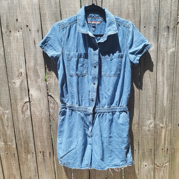Tommy Hilfinger jean romper - Picture 3 of 6
